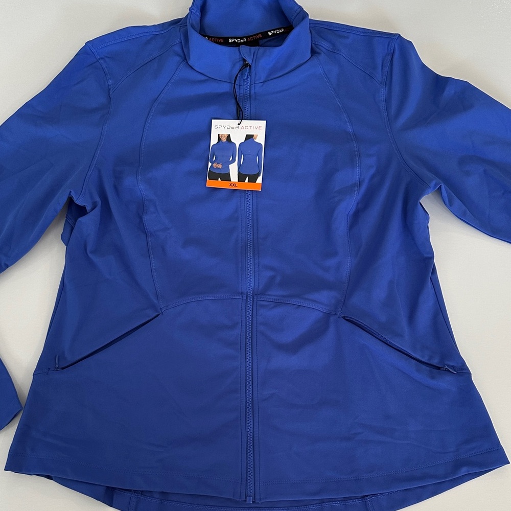 Spyder Women's Vibrant Blue Ski Jacket